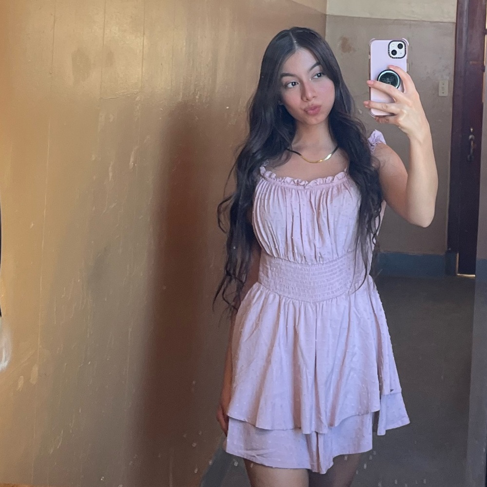 Light Purple Mini Dress
